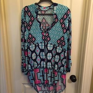Plus size gabby top